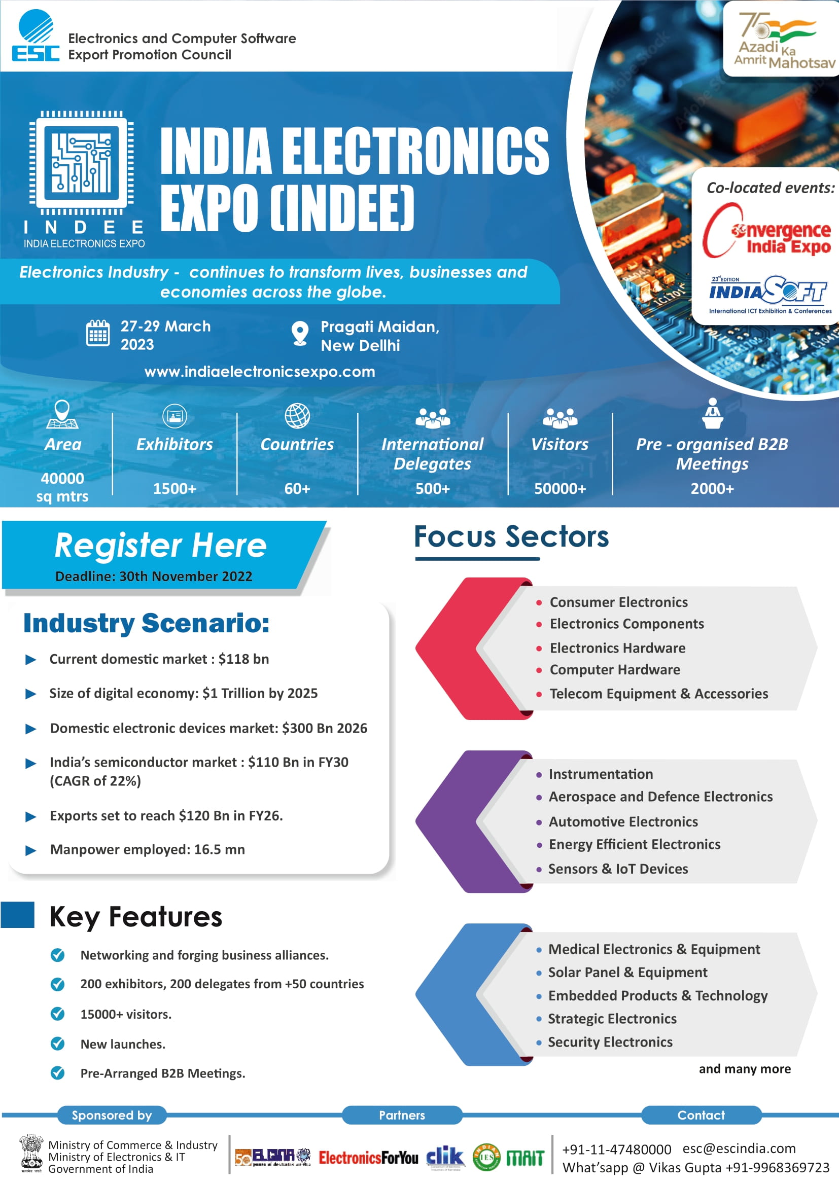 India Electronics Expo 2023 (INDEE)  27 - 29 March 2023